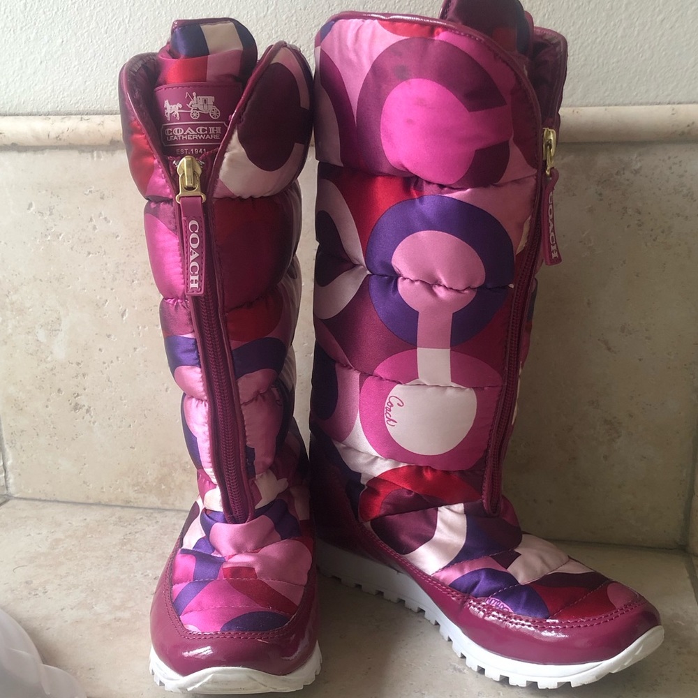 Authentic Coach Boots
